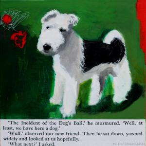 Witness 0,80x0,80 mixed media on canvas 